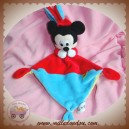 DISNEY SOS DOUDOU MICKEY DEGUISE EN LAPIN PLAT ROUGE BLEU SOS