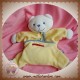 SUCRE D'ORGE SOS DOUDOU OURS PLAT JAUNE BLEU