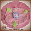 KIMBALOO DOUDOU ROND ROSE FLEUR VIOLET FEUILLE SOS