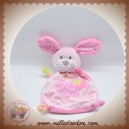 NICOTOY SOS DOUDOU LAPIN PLAT ROSE ROND