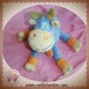 TOYS'LAND SOS DOUDOU RENNE GIRAFE JAMBES BLEU ORANGE