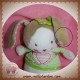 BABYSUN SOS DOUDOU LAPIN FILLE MUSICAL VERT BLEU RAYE SOS