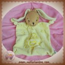 JJA DOUDOU LAPIN BEIGE PLAT JAUNE KIMBALOO SOS