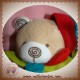 DOUDOU ET COMPAGNIE OURS PELUCHE MARIONNETTE OURSON VOITURE VERT ROUGE SOS