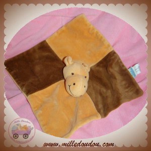 TCF SOS DOUDOU HIPPOPOTAME PLAT MARRON ORANGE 