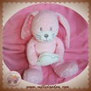 KIMBALOO SOS DOUDOU LAPIN ROSE ASSIS NUAGE BLANC