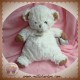 HISTOIRE D'OURS DOUDOU OURS BLANC MARRON CHOCOLAT 2058 SOS