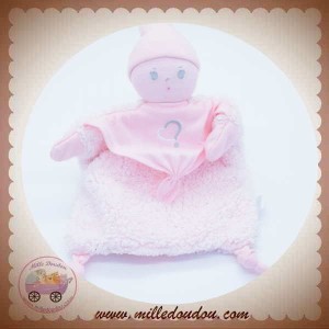 sos doudou Corolle poupée rose coeur de grenadine