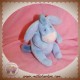 DISNEY NICOTOY DOUDOU ANE BOURRIQUET BLEU CLAIR HOCHET