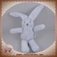 JACADI SOS DOUDOU PELUCHE LAPIN BLEU CLAIR