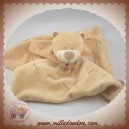 BENGY SOS DOUDOU OURS PELUCHE BEIGE PLAT ECHARPE TRAIT