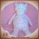 TCF DOUDOU OURS CHAT BLANC ROSE FLEUR 111AAZIGNON SOS