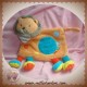 NICOTOY SOS DOUDOU LION PLAT ORANGE ROND SIMBA