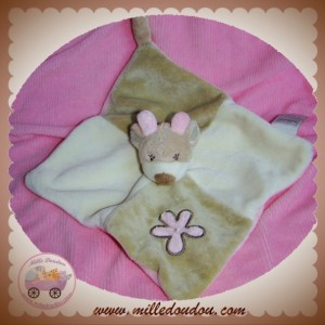 BEBE 9 SOS DOUDOU VACHE GIRAFE BEIGE PLAT CARAMEL ECRU ROSE FLEUR