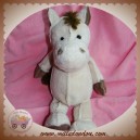 MAXITA SOS DOUDOU CHEVAL ECRU GIRS MARRON FOULARD