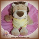 NOUKIE'S SOS DOUDOU LION JAUNE BABOUM SALOPETTE 26 CM