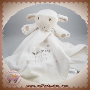 EARLY DAYS SOS DOUDOU MOUTON AGNEAU PLAT BLANC LITTLE LAMB