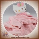 SANRIO SOS DOUDOU CHAT HELLO KITTY PLAT ROSE FLEUR HOCHET RAYE