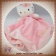 SANRIO SOS DOUDOU CHAT HELLO KITTY PLAT ROSE FLEUR HOCHET RAYE