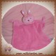 ORCHESTRA SOS DOUDOU LAPIN PLAT ROSE RECTANGLE