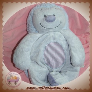 NOUKIE'S SOS DOUDOU HERISSON MERLIN TIDOU GRIS BLEU 40 cm