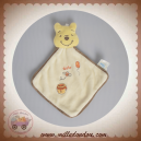 DISNEY SOS DOUDOU OURS WINNIE L'OURSON ECRU PLAT MIEL BUZZ ABEILLE