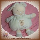 NOUNOURS DOUDOU LAPIN BLANC BOULE VERT SOS