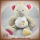 ARTHUR ET LOLA SOS DOUDOU KOALA GRIS ROSE FLEUR JAUNE LOLA