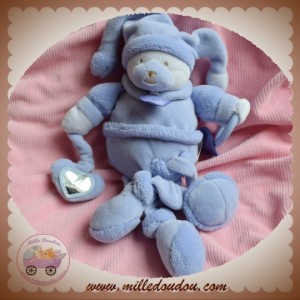 DOUDOU ET COMPAGNIE OURS VIOLET EVEIL MACARON SOS DOUDOU ET COMPAGNIE OURS VIOLET EVEIL MACARON SOS