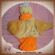 HISTOIRE D'OURS SOS DOUDOU CANARD JAUNE MARIONNETTE ORANGE