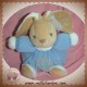 KALOO SOS DOUDOU LAPIN BOULE BLEU BLANC ETOILE WINTER FOLLIES