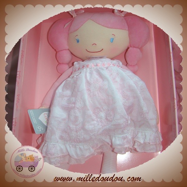 COROLLE DOUDOU POUPEE MELODIE ROSE FLEUR SOS