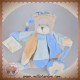 SOS DOUDOU ET COMPAGNIE OURS MARIONNETTE BLEU POUDRE DC2385