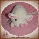 HISTOIRE D'OURS DOUDOU SOURIS BLANCHE ROSE CLAIR FRIMOUSSES SOS