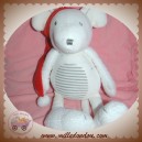 ORCHESTRA SOS DOUDOU SOURIS BLANCHE NOEL BONNET ROUGE