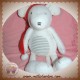 ORCHESTRA SOS DOUDOU SOURIS BLANCHE NOEL BONNET ROUGE