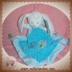 MOTS D'ENFANTS SOS DOUDOU LAPIN PLAT LOSANGE BLEU ECUREUIL HIBOU