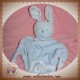 SUCRE D'ORGE SOS DOUDOU LAPIN BLEU PLAT LOSANGE NOEUD