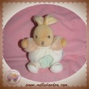 KALOO SOS DOUDOU LAPIN PURE FEUILLE BOULE ATTACHE TETINE