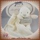 MATHILDE M SOS DOUDOU OURS BLANC PULL GRIS ANGE MOUCHOIR