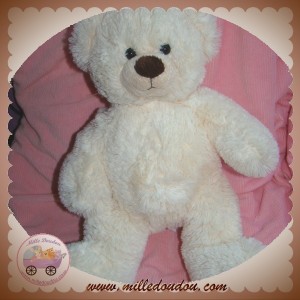 peluche gipsy ours blanc