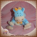 BENGY SOS DOUDOU PETIT DRAGON BLEU ECRU ORANGE