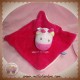 SUCRE D'ORGE SOS DOUDOU GIRAFE ROSE PLAT FUSHIA