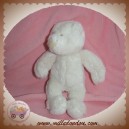 MOULIN ROTY SOS DOUDOU OURS BASILE ET LOLA BLANC 20 CM