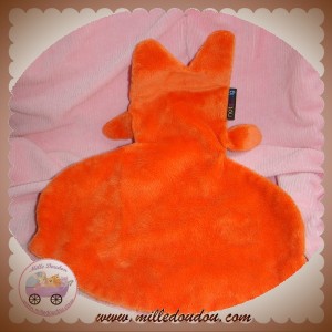 NOTSOBIG DOUDOU PIEUVRE ANIMAL PLAT ORANGE COEUR