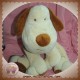 MAXITA SOS DOUDOU CHIEN ECRU MARRON BEIGE 