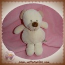 NICOTOY SOS DOUDOU OURS ECRU TOUT MOU TRUFFE MARRON