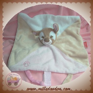 NATTOU SOS DOUDOU FAON BICHE ROSY PLAT ROSE MARRON