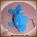 MOTS D'ENFANTS SOS DOUDOU DAUPHIN BLEU PELUCHE