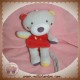 SUCRE D'ORGE SOS DOUDOU OURS GRIS CORPS ROUGE OISEAU TETINOU